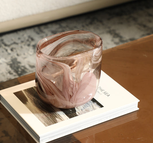 Fluid brown silhouette (Small) I Vase