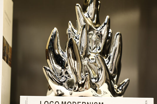 Burst of brillance for your space I Ornament (Silver)