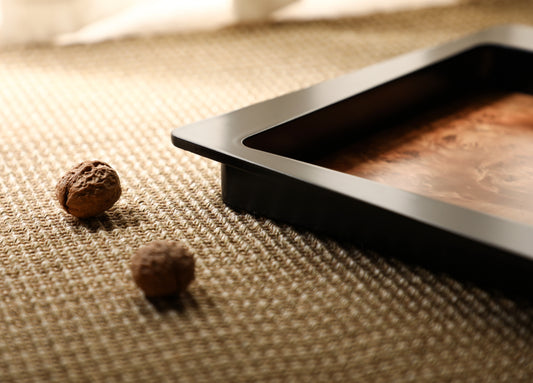 Timeless wood grain tray for every occasion I Tray
