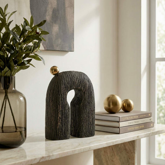An arch of beauty, a bead of brilliance I Styling piece