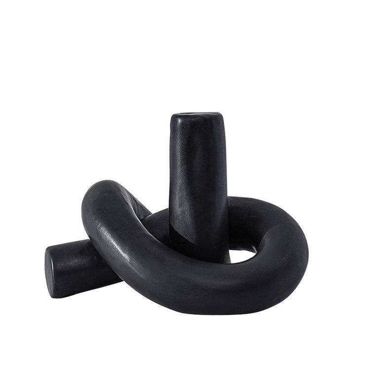 Twisted by nature, refined by artistry - black