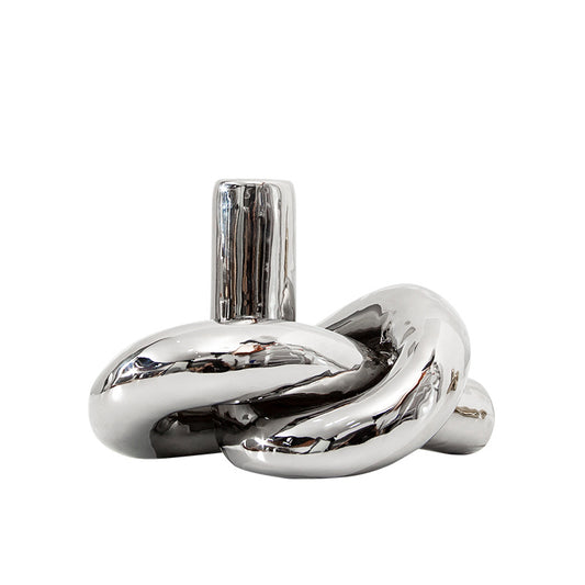 Twisted by nature, refined by artistry I Styling piece (Silver)