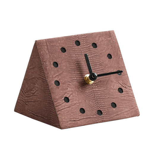 Modern geometry meets timeless function I Clock