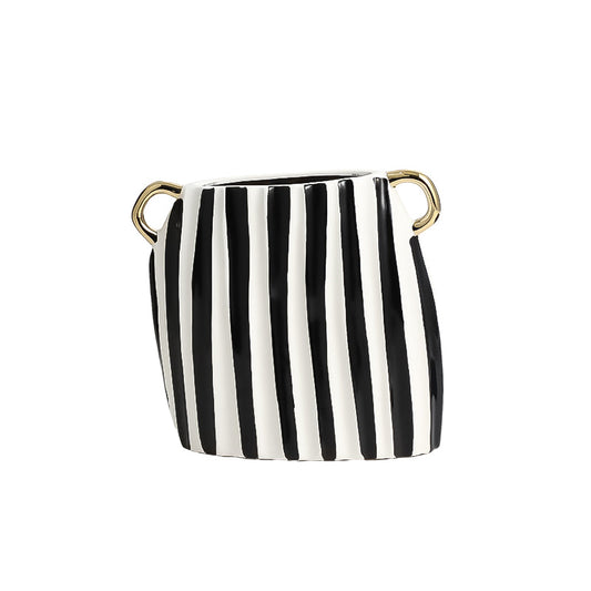 Golden ears, vertical beauty I Vase