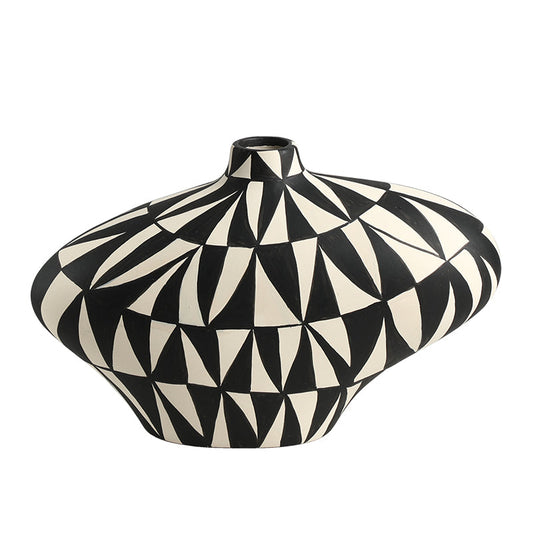 Handcrafted beauty, one triangle at a time I Vase