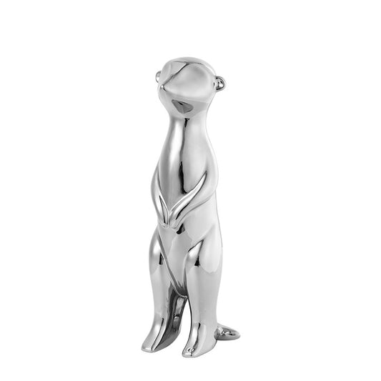 Metallic wildlife accent I Styling piece