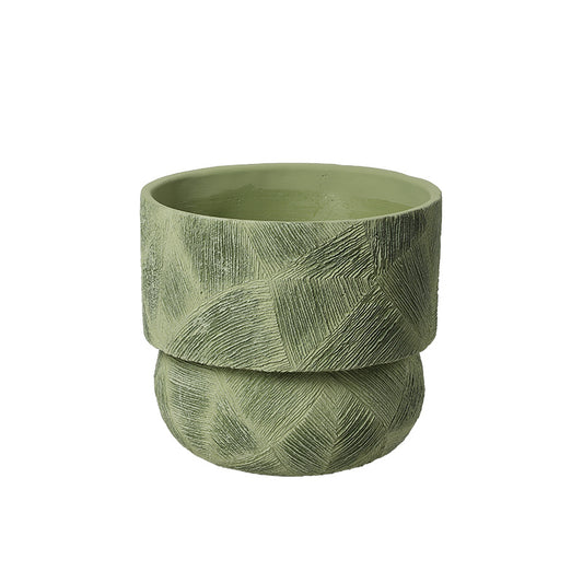 Sculpted green presence (Small) I Pot