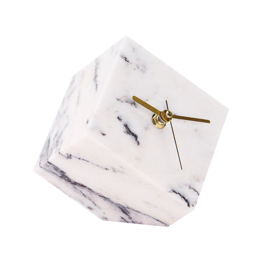 A timeless marble touch I Clock