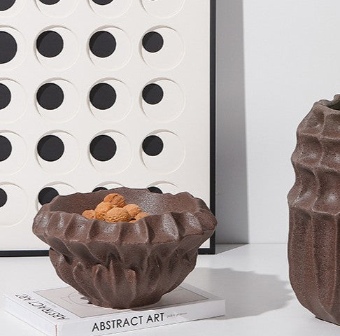 Timeless checkered statement piece I Vase