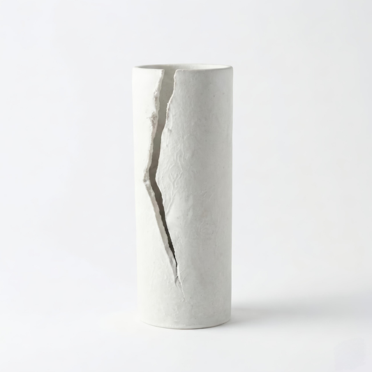 Earthy pillar form I Vase