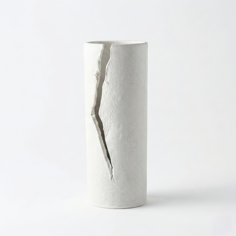 Earthy pillar form I Vase