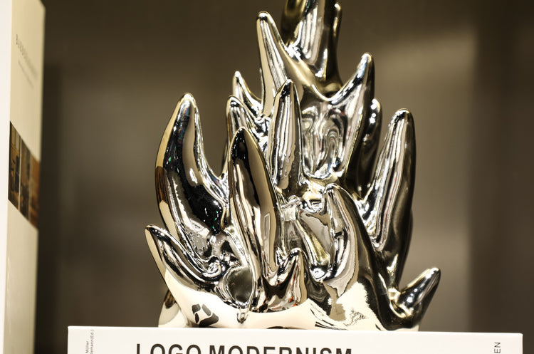 Burst of brillance for  your space I Ornament (Silver)