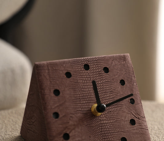 Modern geometry meets timeless function I Clock