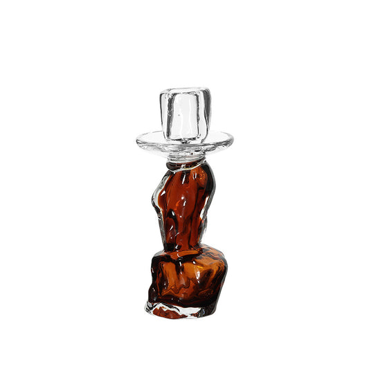 Sculptural vertical form (Small) I Candle holder