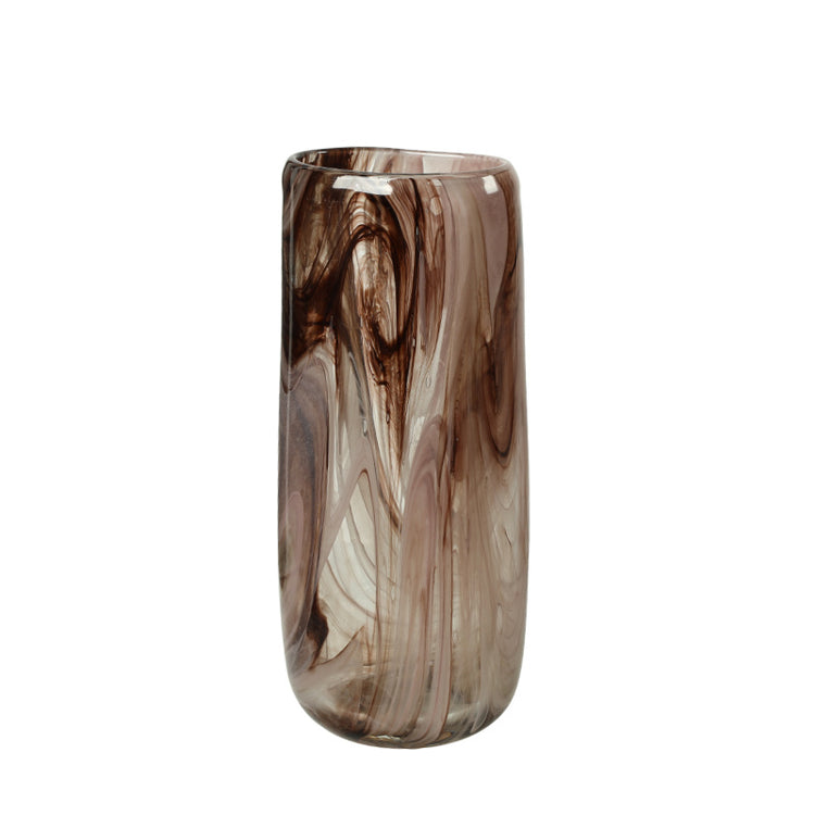 Fluid brown silhouette (Large) I Vase