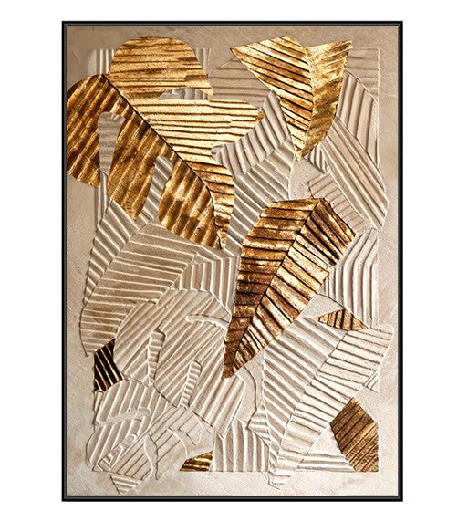 Guilded leaf elegance I Art