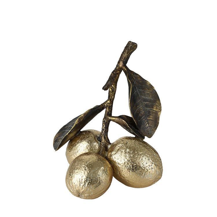 Golden citrus accent I Ornament