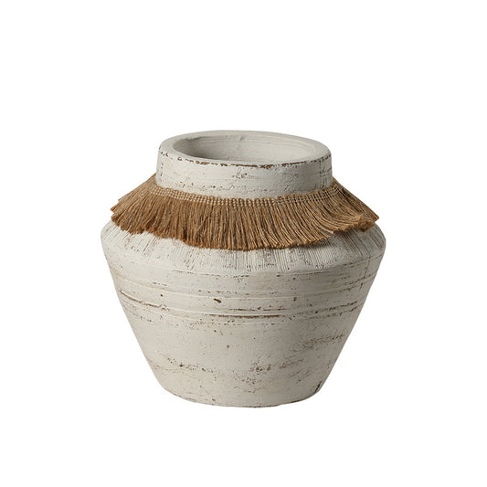 Rustic rope detail form (Small) I Pot