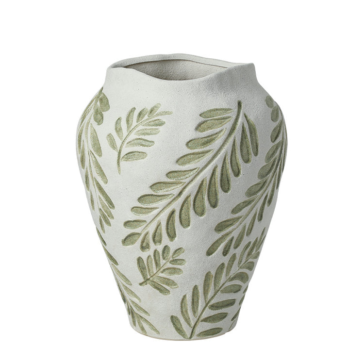 Organic leaf contour (Large) I Vase