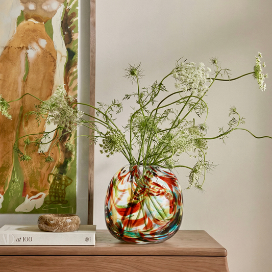 Confetti glass I Vase