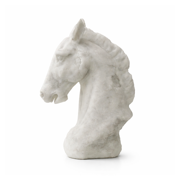 Modern horse bust I Styling piece